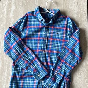 Vineyard Vines Plaid Flannel Button Down